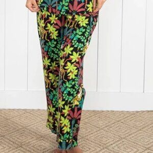 Printfresh Pajama Pants Big Cat Energy Tropical S / P Organic Cotton